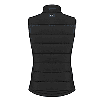 Cutter & Buck - Women's Evoke Hybrid Softshell Recycled Full Zip Vest - Black Cutter & Buck - Women's Evoke Hybrid Softshell Recycled Full Zip Vest - Black