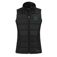 Cutter & Buck - Women's Evoke Hybrid Softshell Recycled Full Zip Vest - Black Cutter & Buck - Women's Evoke Hybrid Softshell Recycled Full Zip Vest - Black