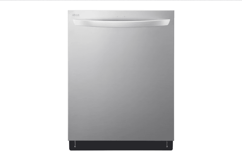 LG Dishwasher, 24 inch Exterior Width, Stainless Steel (Interior), 15 Capacity (Place Settings), Wifi Enabled, Stainless Steel colour Interior Light, Glide Rail, Dynamic Heat Dry, TrueSteam