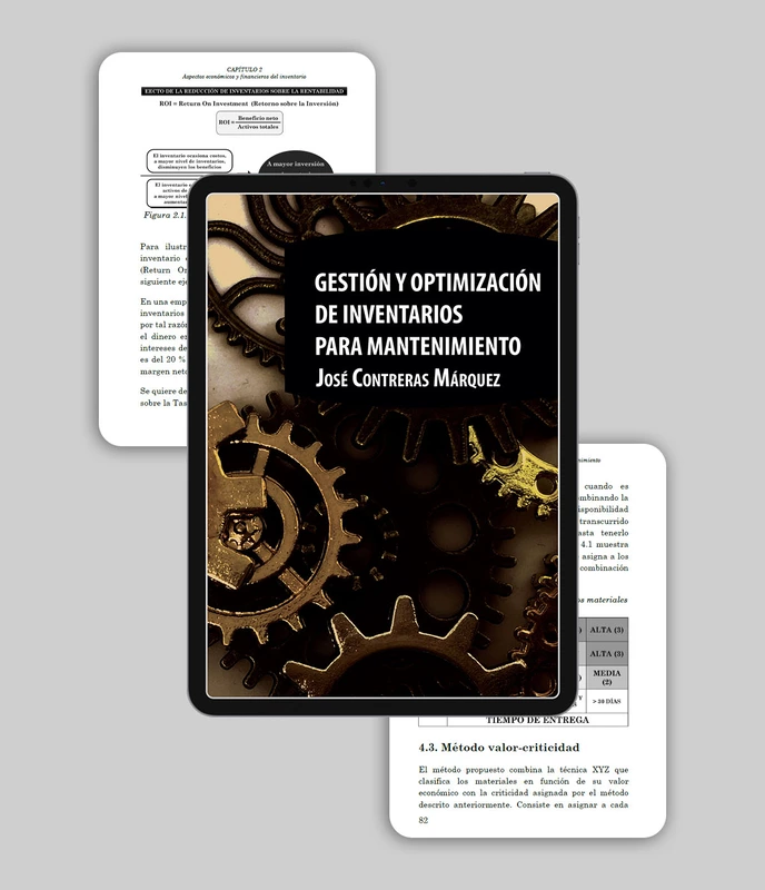 Libro digital: Gestión y optimización de inventarios para mantenimiento