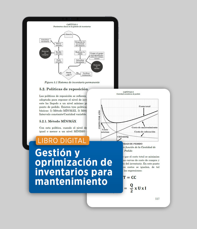 Libro digital: Gestión y optimización de inventarios para mantenimiento