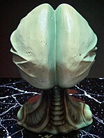 Large Alien Head with LED Eyes