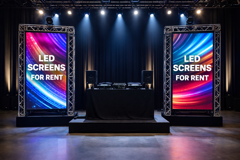 LED SCREEN- Twin Towers