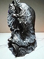 Grim Reaper & Bats with LED Eyes