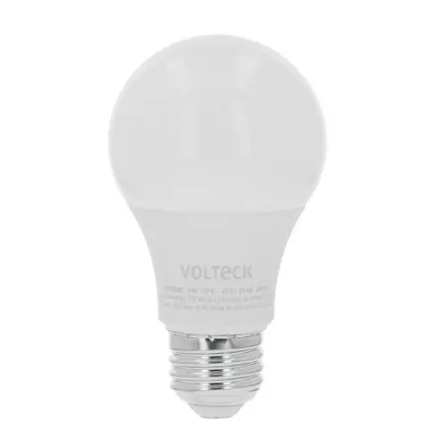 Lámpara de LED atenuable tipo bulbo 9 W luz cálida, blíster Volteck - LED-60DC / 48298