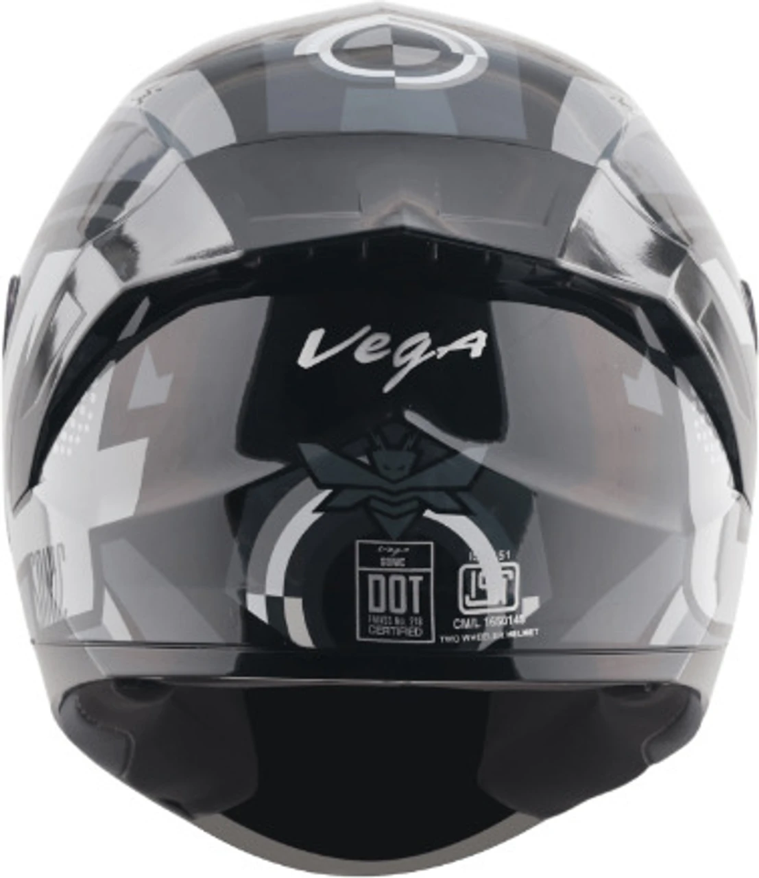 VEGA SONIC DX LEGEND DULL BLACK/GREY C/V (M) VEGA SONIC DX LEGEND DULL BLACK/GREY C/V (M)