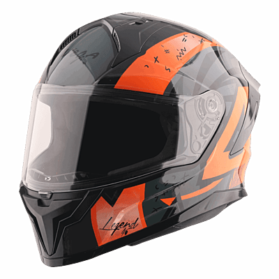 VEGA SONIC DX LEGEND BLACK/ORANGE C/V (M)