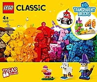 LEGO Classic 11013 CREATIVE TRANSPARENT BRICKS