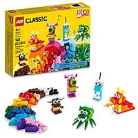 LEGO Classic Creative Monsters 11017 Building Toy Set (140 Pcs)