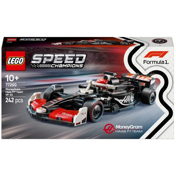 LEGO Speed Champions 77250 MoneyGram Haas F1 Team VF-24 Race Car