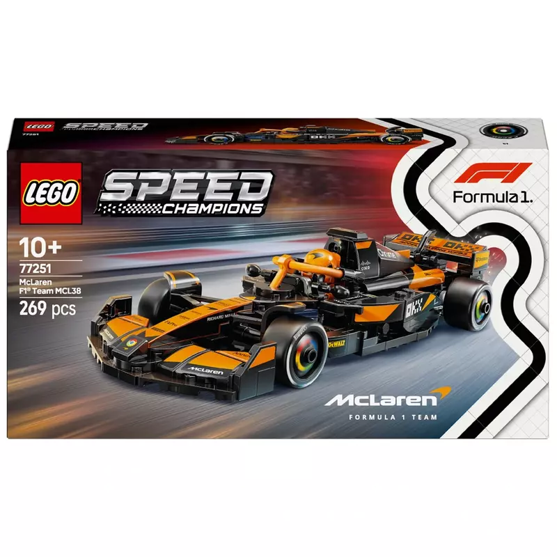 LEGO Speed Champions 77251 McLaren F1 Team MCL38 Race Car
