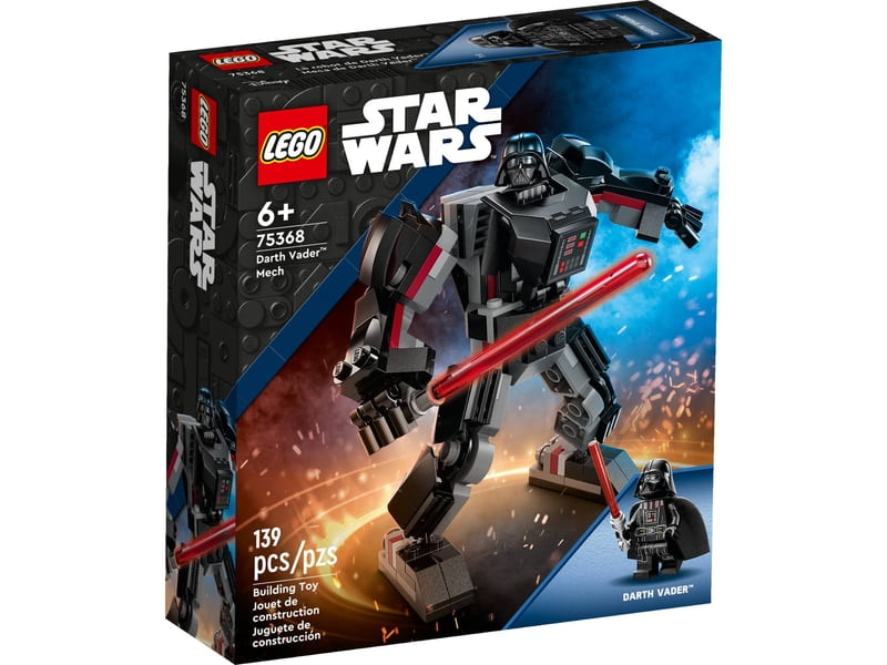LEGO Star Wars Darth Vader Mech 75368 Buildable Star Wars Action Figure (139 Pcs)