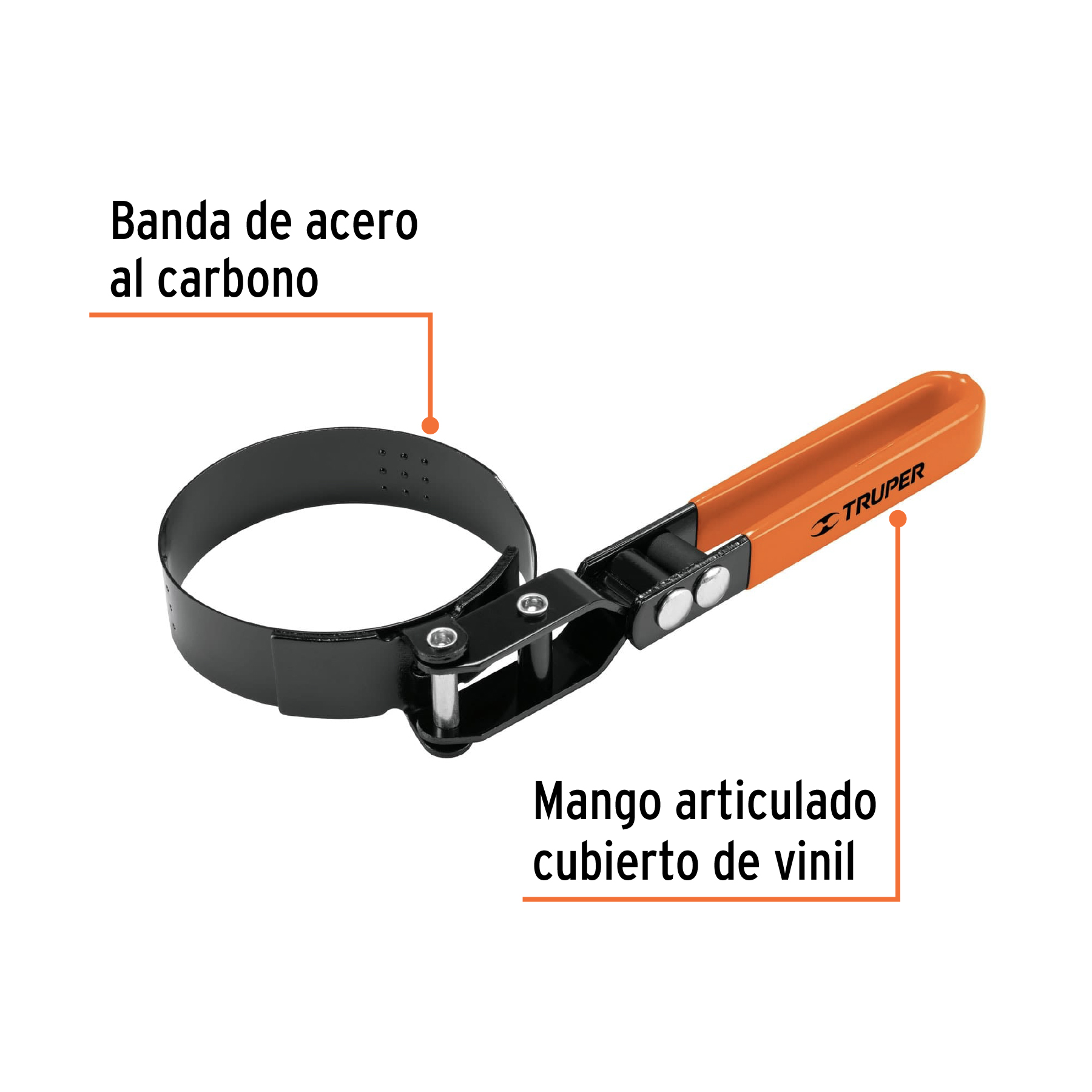 Llave de banda metálica, 3-1/4' - LF-5 / 14515