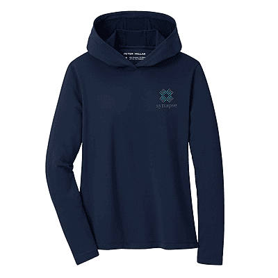 Peter Millar - Women's Pine Performance Hoodie - Navy