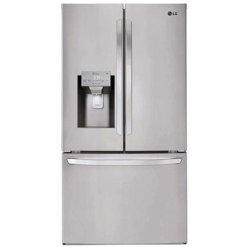 LG ThinQ 36" Stainless French Door Full Depth Refrigerator With Water/Ice