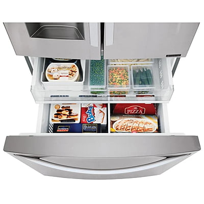 LG ThinQ 36" Stainless French Door Full Depth Refrigerator With Water/Ice