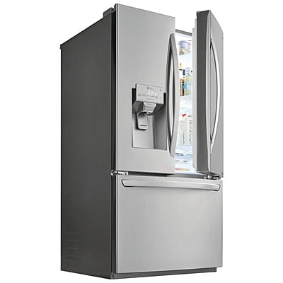 LG ThinQ 36" Stainless French Door Full Depth Refrigerator With Water/Ice