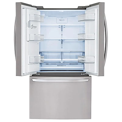 LG ThinQ 36" Stainless French Door Full Depth Refrigerator With Water/Ice