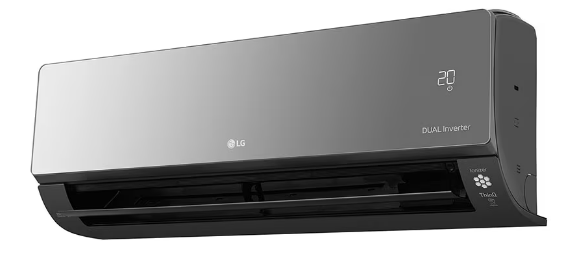 Condensadora Lg Artcool Inverter, Frio-Calor, 1 Ton - VR122HD