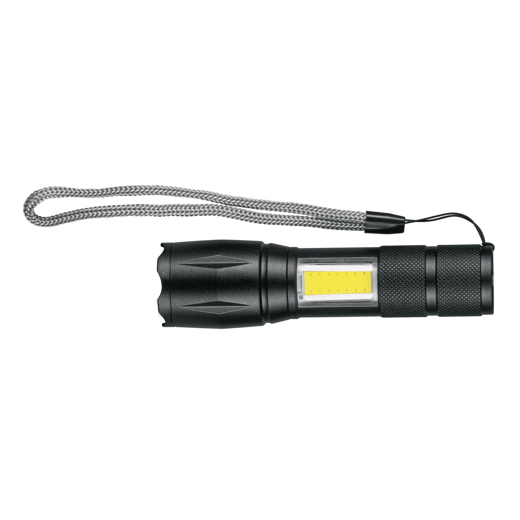 Linterna de 1 LED 270 lm con luz de emergencia, recargable-LINAR-260 / 100371