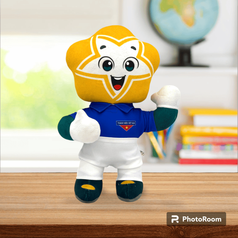 Linh Vật Mascot Áo Đoàn BIDV Linh Vật Mascot Áo Đoàn BIDV