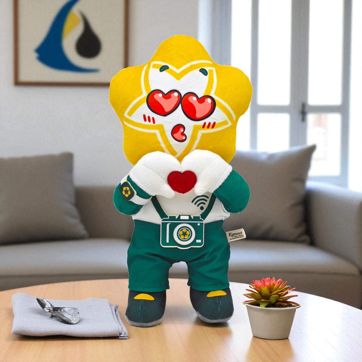 Linh Vật Mascot BIDV (HÀNG MẪU KHÔNG BÁN) Linh Vật Mascot BIDV (HÀNG MẪU KHÔNG BÁN)