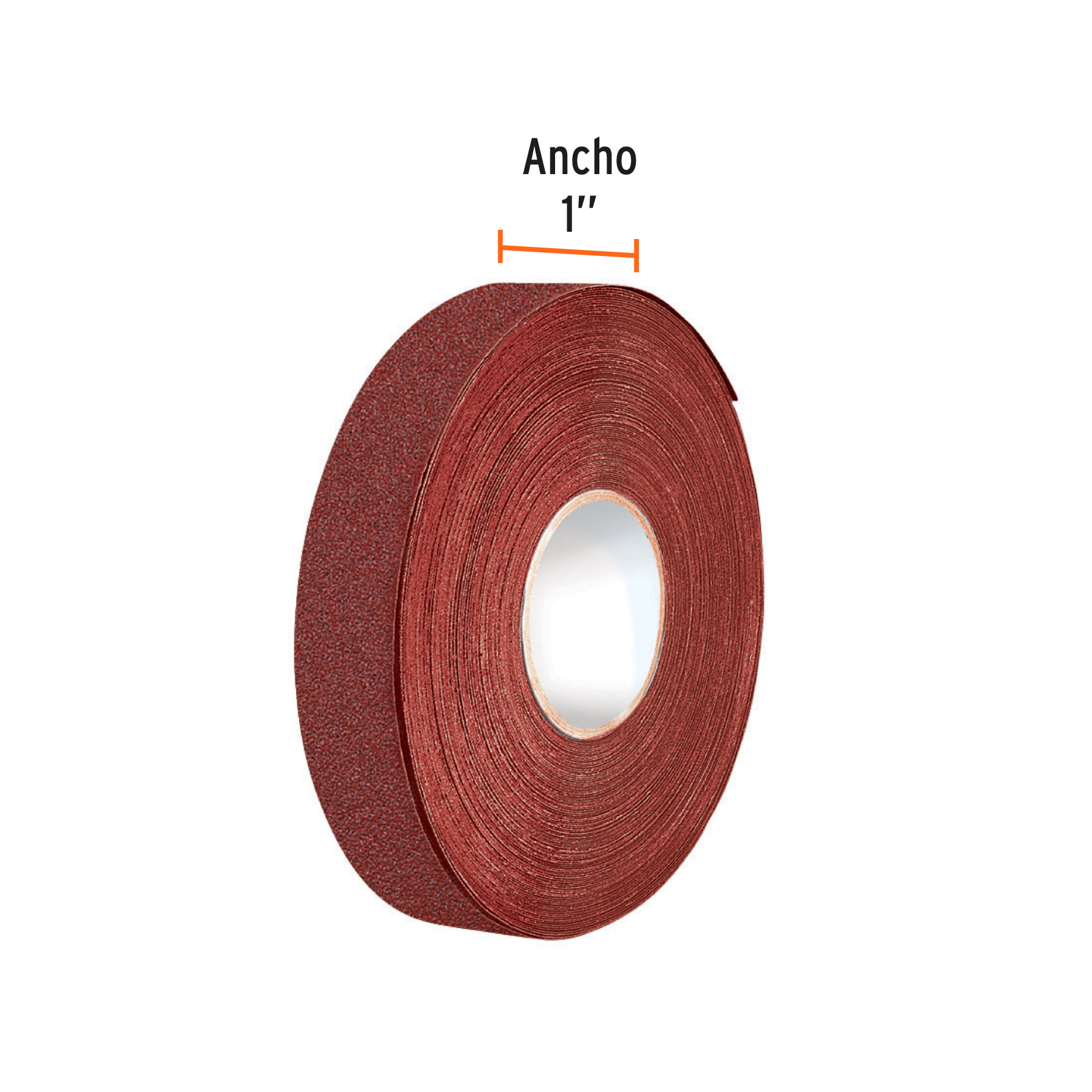 Rollo de 45 m de lija para plomero grano 120 ancho 1' - LIPL-120-1X45 / 11662