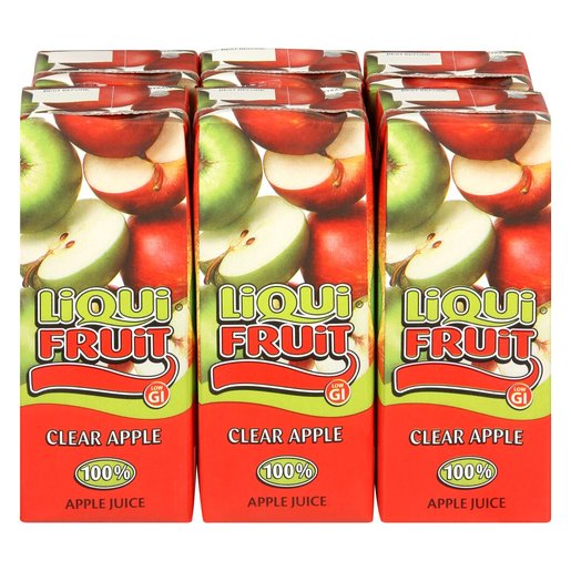 L/FRUIT APPLE 6X250ML SHNK WRP