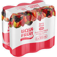 LIQUIFRUIT BERRY BLAZE 4X6X300ML