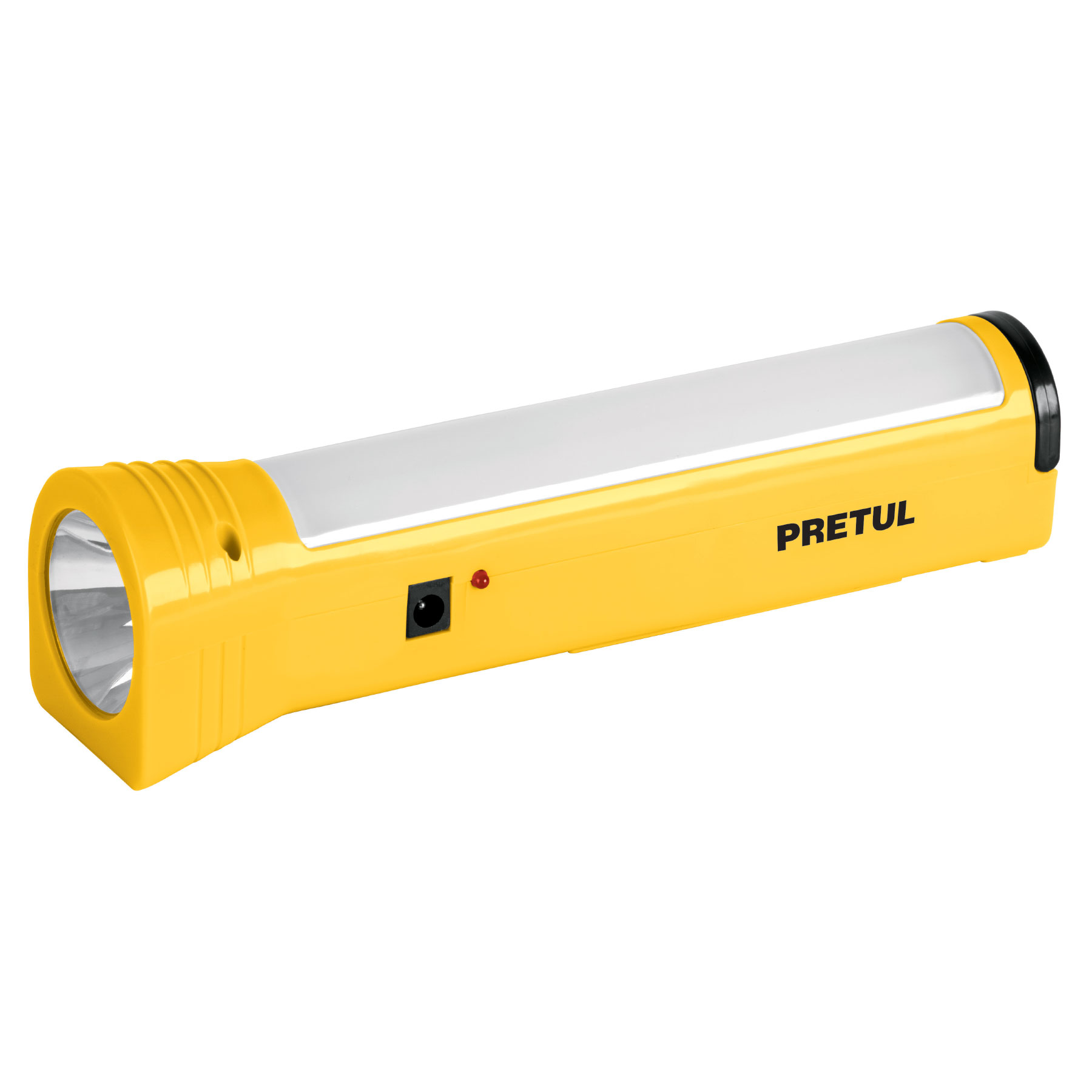 Linterna plástica de LED, 100 lm, recargable, PRETUL-LIRE-200P / 26070