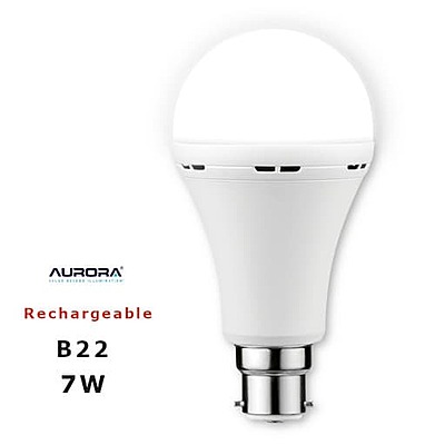 LAMP: LED Rechargeable Load Shedding Emergency Backup Light Bulb B22 7W