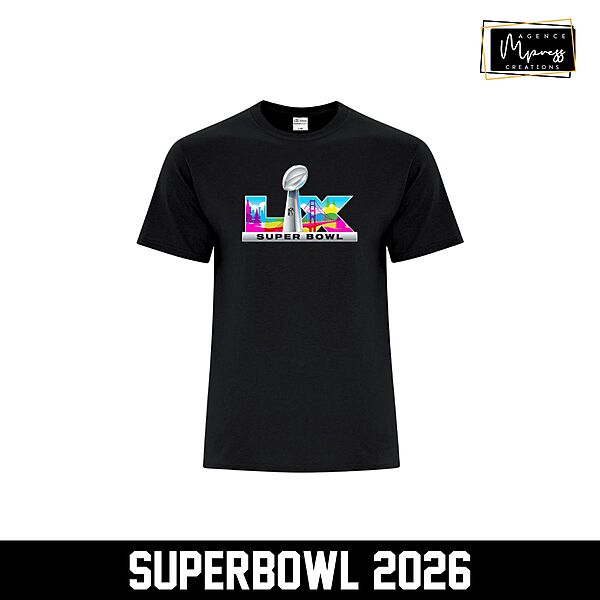 T-Shirt Superbowl 2026 LIX