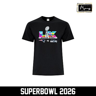 T-Shirt Superbowl Teams LIX 2026