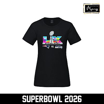 T-Shirt Superbowl LIX 2026