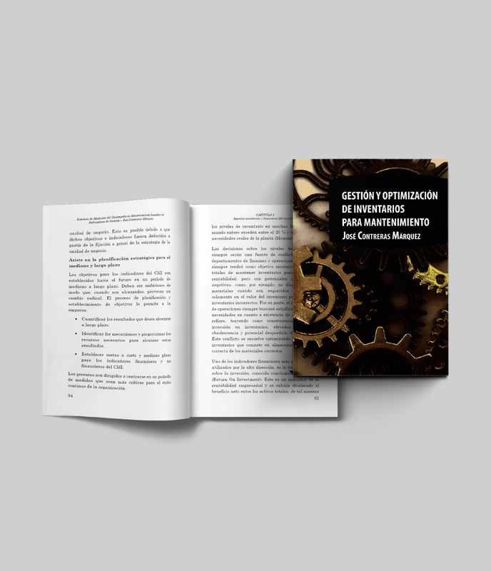 Libro impreso: Gestión y optimización de inventarios para mantenimiento