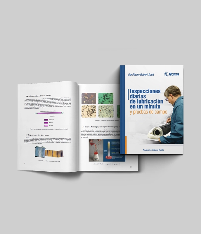 Libro impreso: Inspecciones diarias de lubricación en un minuto y pruebas de campo