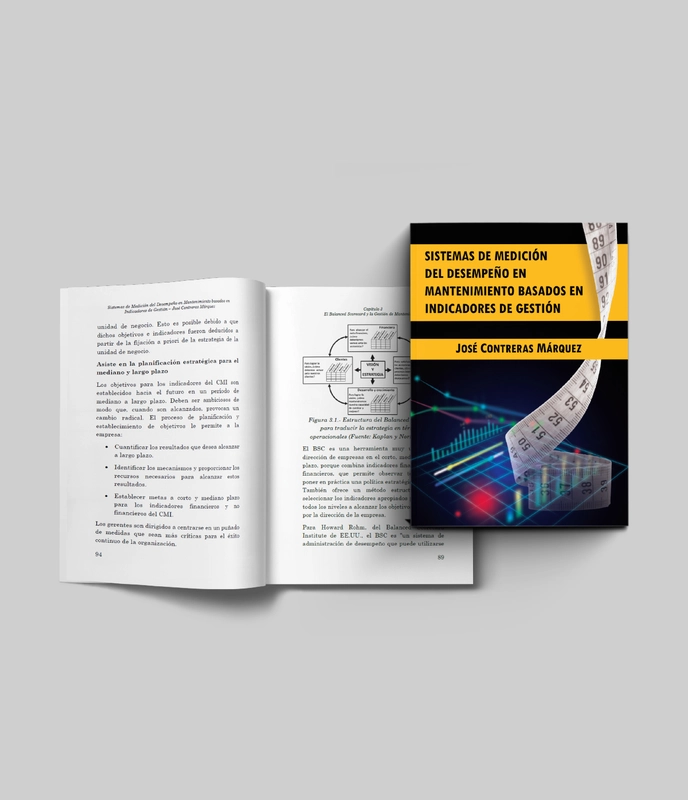 Libro impreso: Sistemas de medición del desempeño en mantenimiento basados en indicadores de gestión