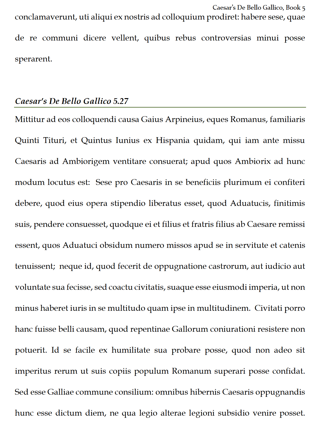 Latin 4/5: Advanced Reading: Legamus Latinam Latin 4/5: Advanced Reading: Legamus Latinam