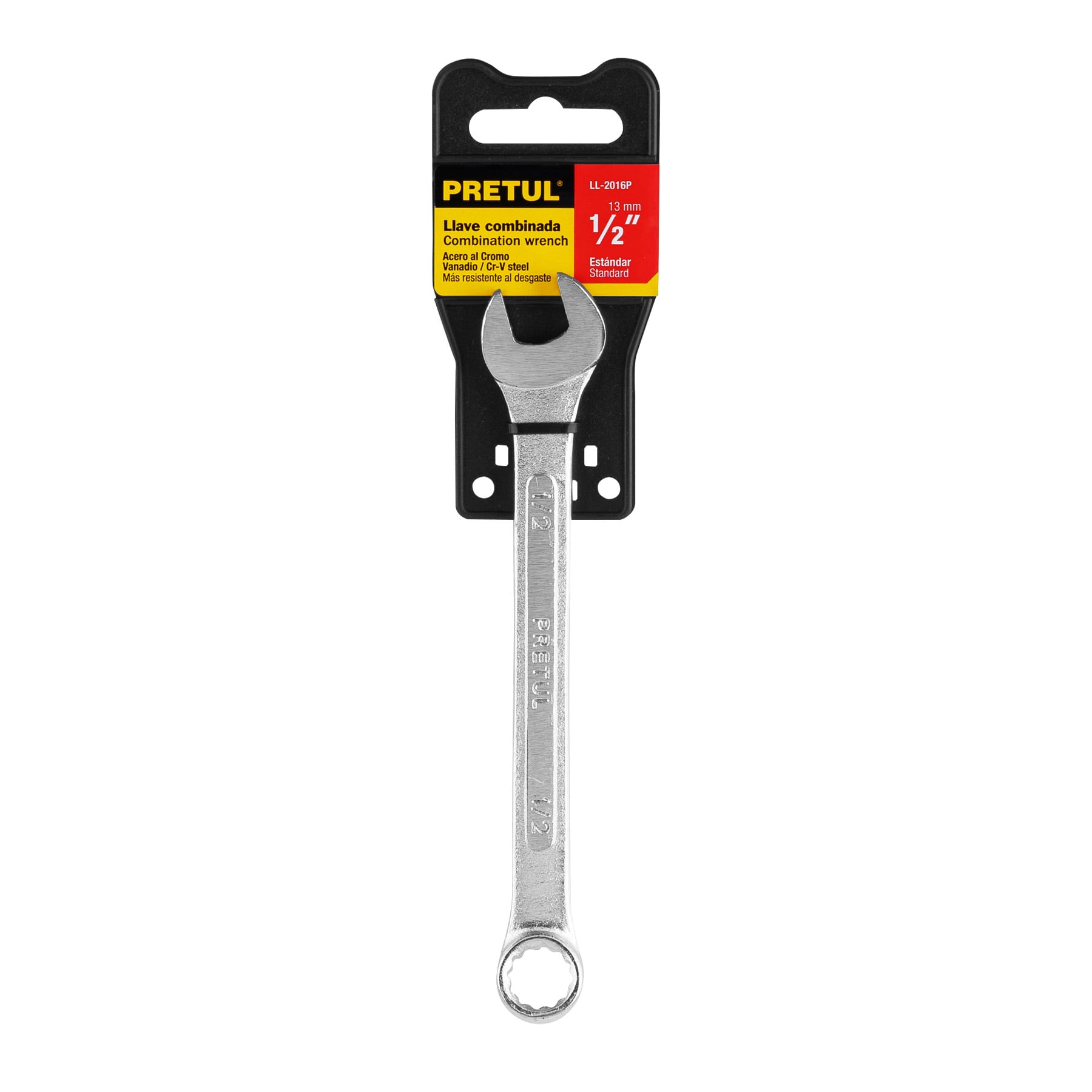 Llave combinada, 1/2' x 145 mm, Pretul - LL-2016P / 21884