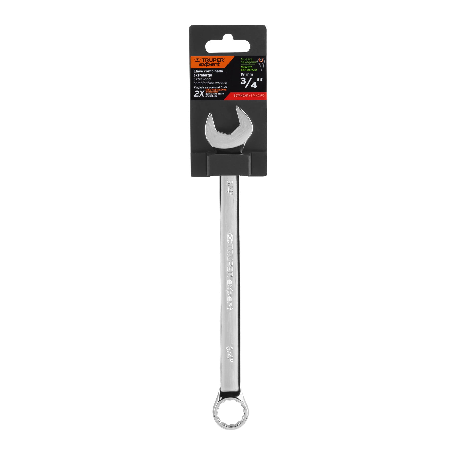 Llave combinada, extralarga, 3/4' x 279 mm - LL-1224 / 15598