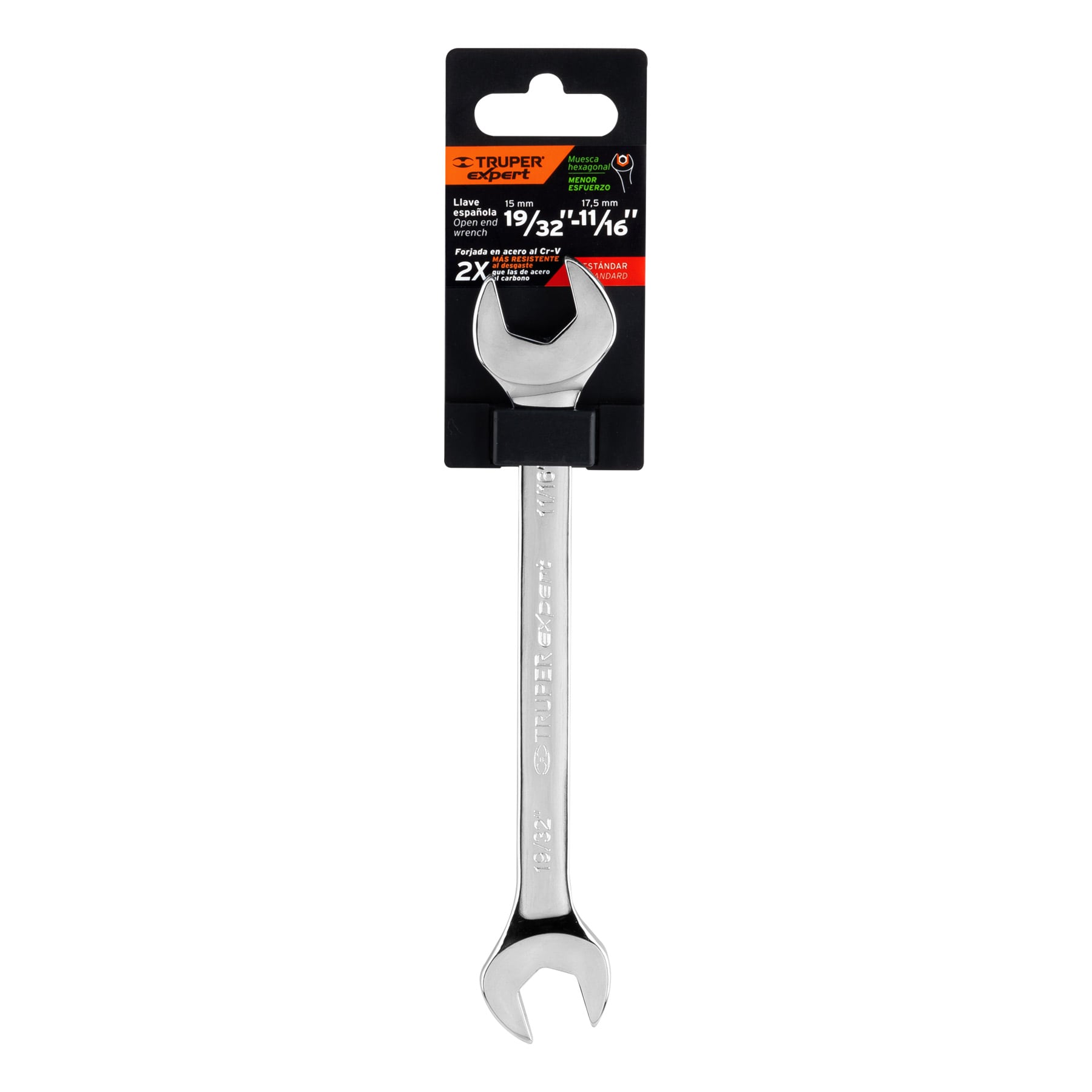 Llave española, 19/32 x 11/16' x 184 mm - LL-3033 / 15693