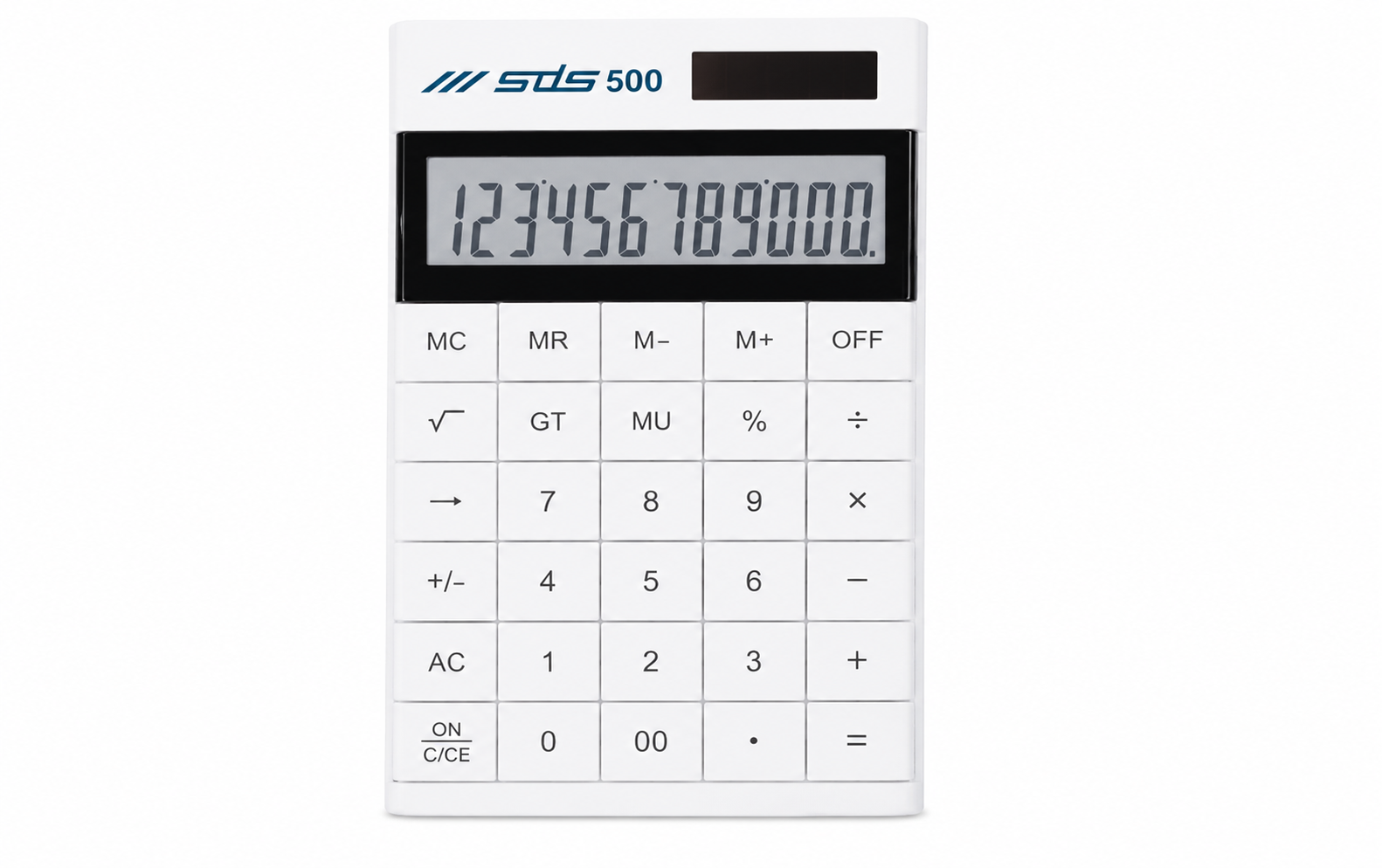 50-9912-05  SDS500 12 DIGIT CALCULATOR WHITE