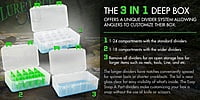 Lure Lock LL1DWD Deep Tackle Box w. Dividers Lure Lock LL1DWD Deep Tackle Box w. Dividers