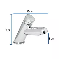 Llave temporizadora para lavabo, Foset - LLI-10 / 47918