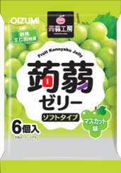 R)Shimonita Konjac Jelly Muscat 6p_16/3.7oz