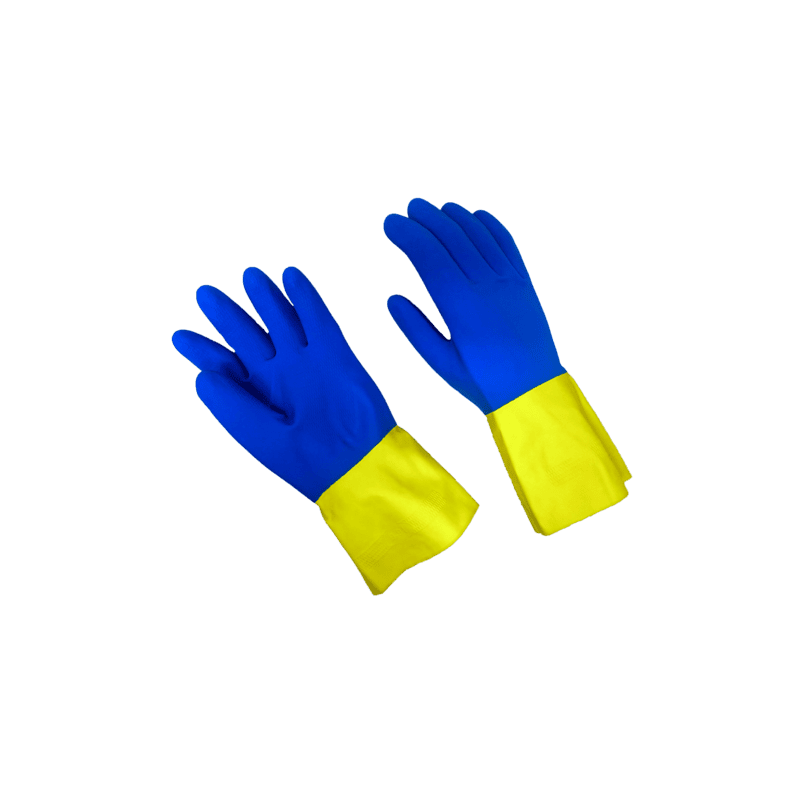 28 mil, neoprene on latex, flock lined