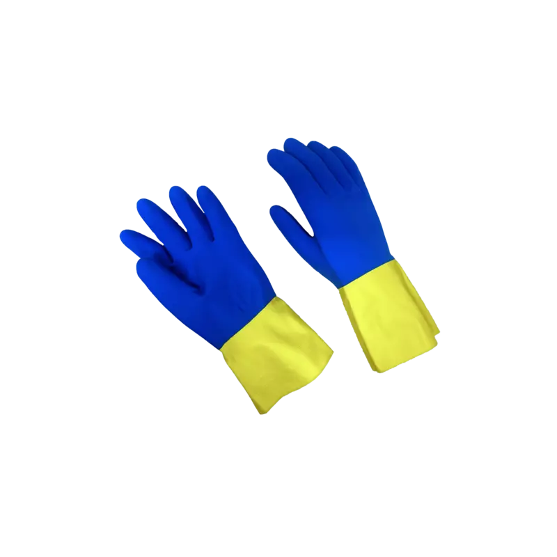 28 mil, neoprene on latex, flock lined