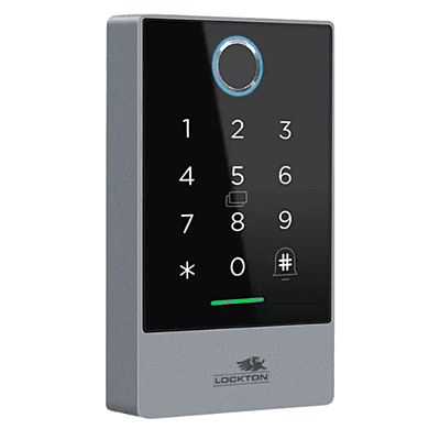 LOCKTON 'E-Series' SMART KEYPAD - Wide - With Fingerprint Scanner