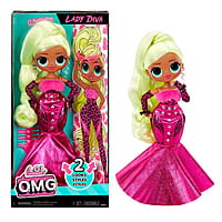 LOL Surprise OMG Lady Diva Fashion Doll with Multiple Surprises