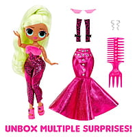 LOL Surprise OMG Lady Diva Fashion Doll with Multiple Surprises